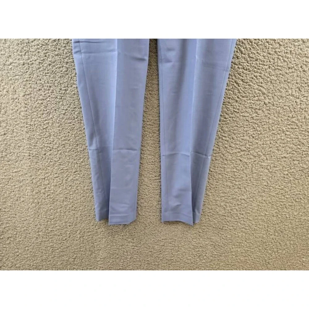 Bar III Slim Fit Dress Pants Men's 30Wx32L Light Blue Wool Blend Zip/Button